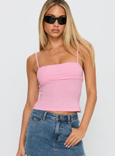 Race My Mind Top Pink
