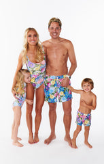 Little Beach Bum Trunks ~ Flower Shop