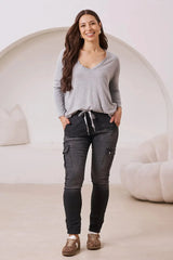 Leslie Jogger Black