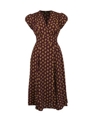 1930s 'Ava' Tea Dress - Diamond Deco