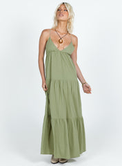 Chelsea Maxi Dress Sage Green