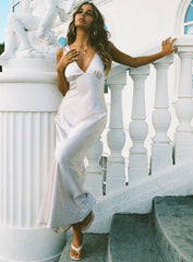 Allegra Maxi Dress Champagne