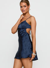 Clemence Mini Dress Navy