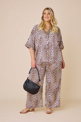 Karina Animal Print Top