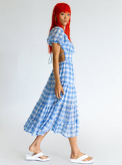 Danny Midi Dress Blue