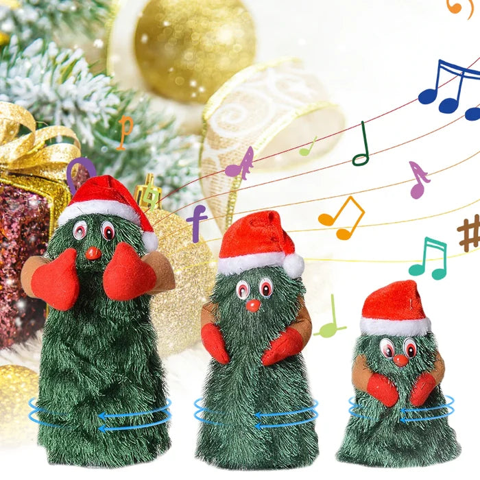 3Pc Set Musical & Dance Christmas Trees