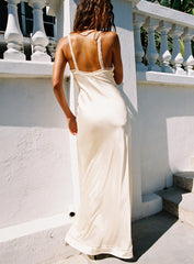 Aphrodyte Lace Maxi Dress Cream