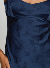 Clemence Mini Dress Navy