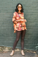 Calista Long Sleeve Collared Shirt