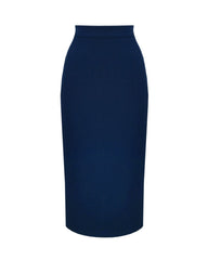 1950s Perfect Pencil Skirt - Navy