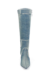 Cindy Denim Boots