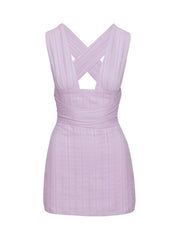 Alsace Mini Dress Lilac