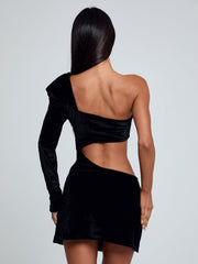 AURELINE MINI DRESS BLACK