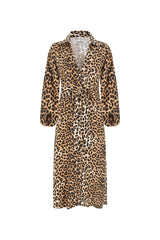 Arianna 3/4 Sleeve Animal Print Dress