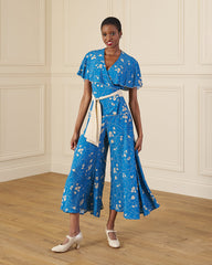 1930s 'Bessie' Wrap Beach Pyjama - Eden