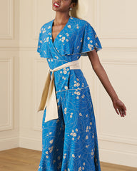 1930s 'Bessie' Wrap Beach Pyjama - Eden