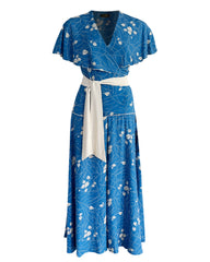 1930s 'Bessie' Wrap Beach Pyjama - Eden