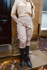 Landgirl Breeches - Stone Cotton Drill