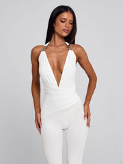 Carys Jumpsuit White