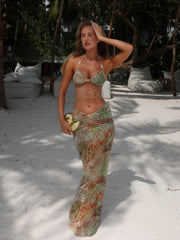 CATERINA MAXI DRESS LAGRONO SAGE