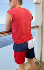 Man Mu Trunks ~ Americana Colorblock