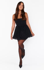 Ricci Skort Dress ~ Black Lace