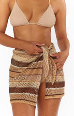 Leyla Sarong ~ Neutral Crochet