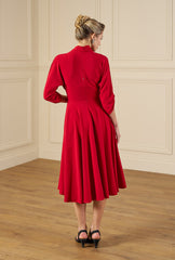 1950s Grace Dress - Red