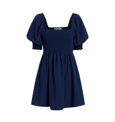 The Athena Nap Dress - Navy Crepe
