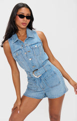 Rancho Mirage Romper ~ Hailstorm