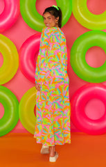 Santos Cover Up ~ Neon Tropics