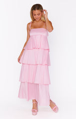 Meet Cute Dress ~ Light Pink Taffeta
