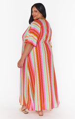 Kenzie Maxi Dress ~ Cabo Groovy Knit