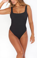 The Scrunch One Piece ~ Black Scrunch