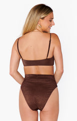 Ibiza Top ~ Cinnamon Shimmer with Starfish
