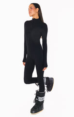 Lodge Onesie ~ Winter Rib Black