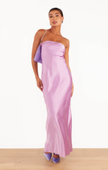 Taylor Tube Dress ~ Lilac Luxe Satin