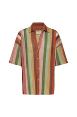 Quinn Short Sleeve Collared Top