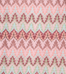 The Bela Dress - Pink Multi Smooth Shimmer Knit