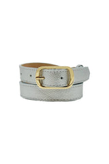 Skinny Belt Silver