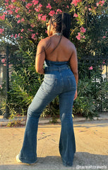 Fort Worth Jumpsuit ~ Ridge Blue