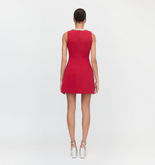 The Parker Dress - Cherry