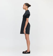 The Vivi Nap Dress - Black Cotton