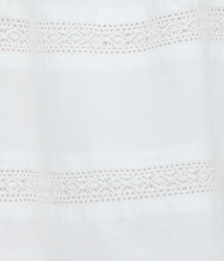 The Marin Mini Dress - White Voile