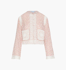 The Tory Top - Ivory Geo Ditsy
