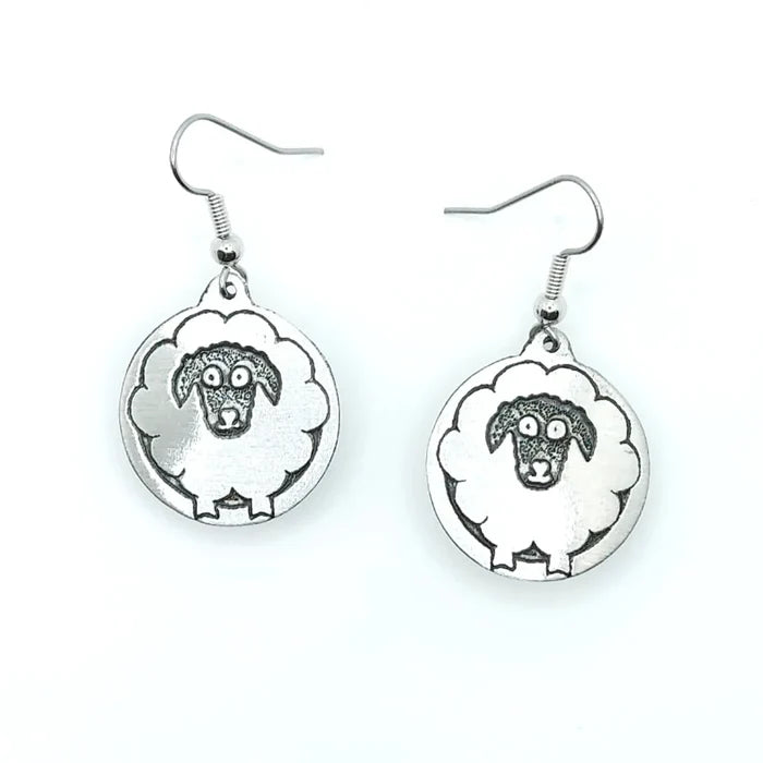 Atlantic Pewter - Small Earrings