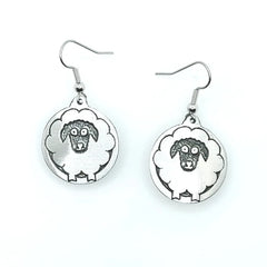 Atlantic Pewter - Small Earrings