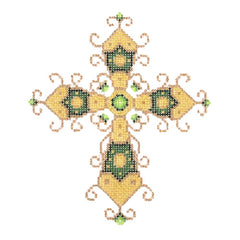 BB 1849 - Cross - Green & Gold