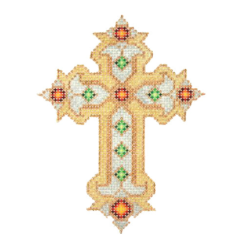 BB 2794 - Cross - Gold & Silver