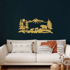 60x26 cm / Golden